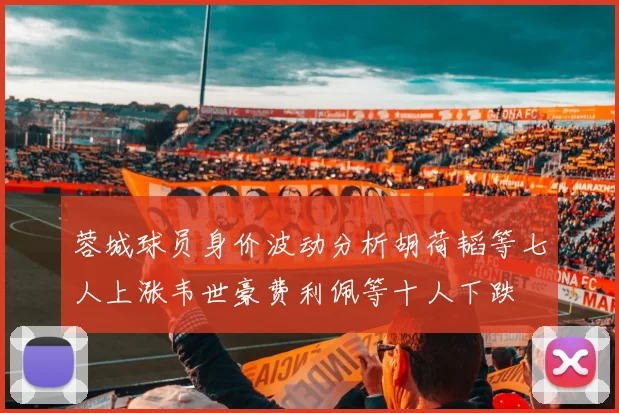 蓉城球员身价波动分析胡荷韬等七人上涨韦世豪费利佩等十人下跌